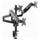 Gembird Monitora stiprinājums Gembird Desk Mounted Adjustable Mounting Arm for 3 Monitors
