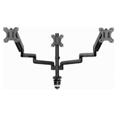 Gembird Monitora stiprinājums Gembird Desk Mounted Adjustable Mounting Arm for 3 Monitors