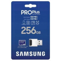 Samsung Atmiņas karte Samsung microSDXC 256GB Pro Plus + USB Adapter