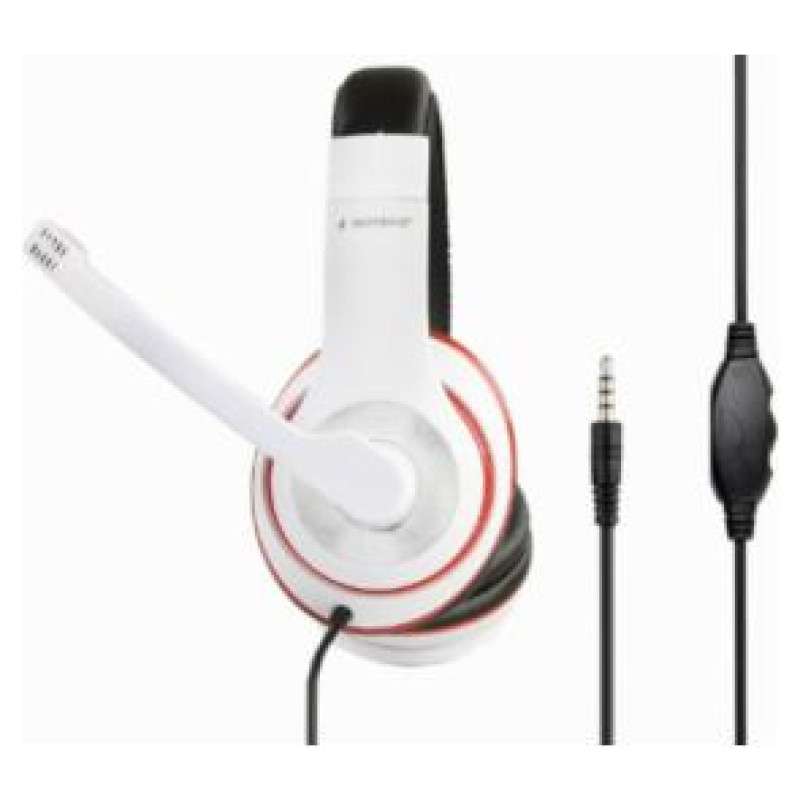 Gembird MHS-03-WTRDBK White