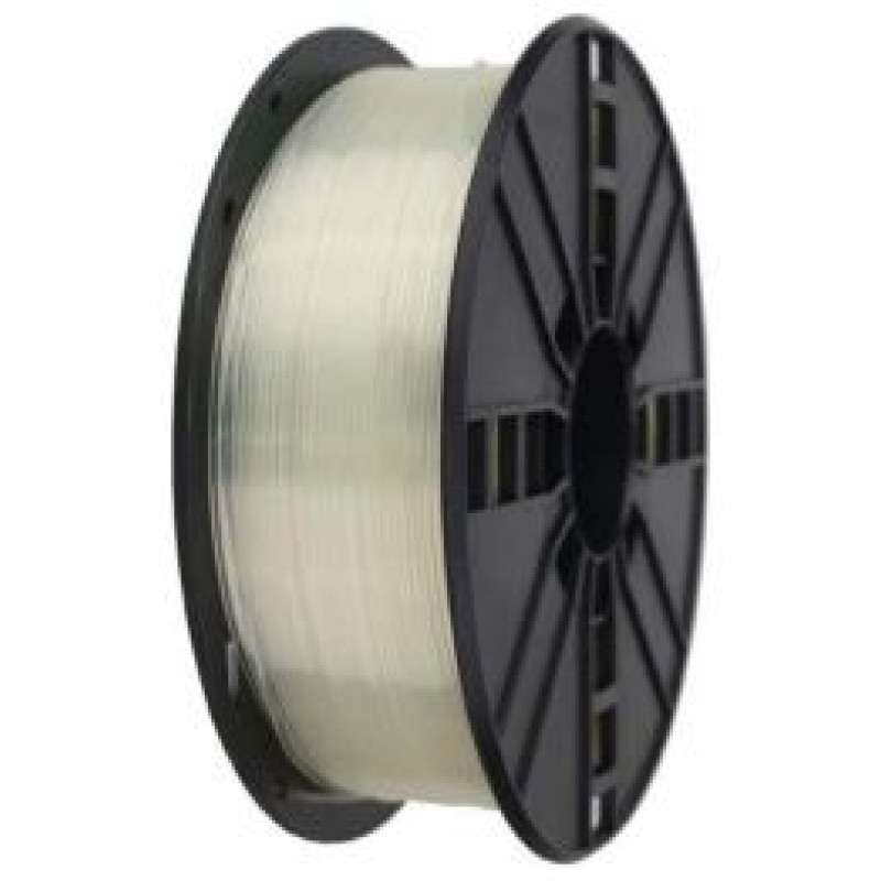 Gembird 3D Printera izejmateriāls Gembird PLA Transparent 1,75 mm 1kg