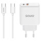 Savio Lādētājs Savio Quick charger 30W with USB-C - USB-C cable