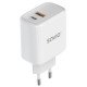 Savio Lādētājs Savio Quick charger 30W with USB-C - USB-C cable
