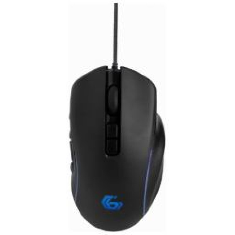 Gembird Datorpele Gembird USB Gaming RGB Backlighted Mouse Black