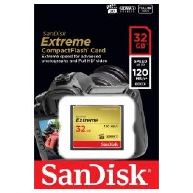 Sandisk Extreme CF UDMA 7 32GB