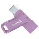 Sandisk Zibatmiņa SanDisk Ultra Dual Drive Go USB-A / USB Type-C 128GB Lavender