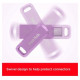 Sandisk Zibatmiņa SanDisk Ultra Dual Drive Go USB-A / USB Type-C 128GB Lavender