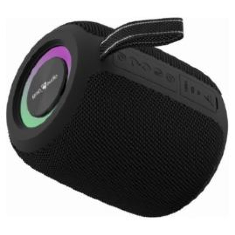 Gembird Skaļrunis Gembird Bluetooth LED Speaker SPK-BT-LED-05-BK Black