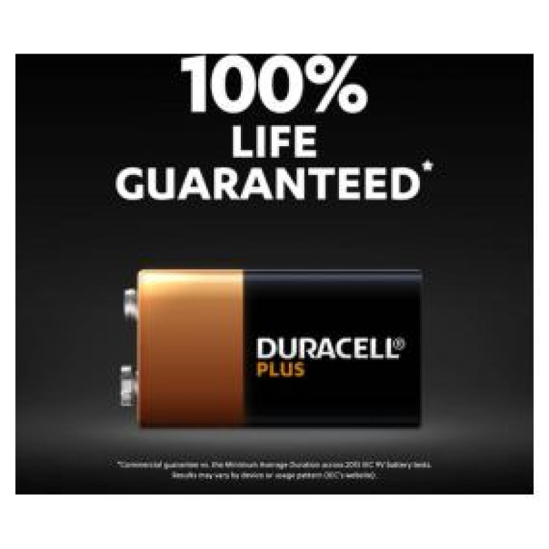 Duracell Baterija Duracell 9V Power Plus