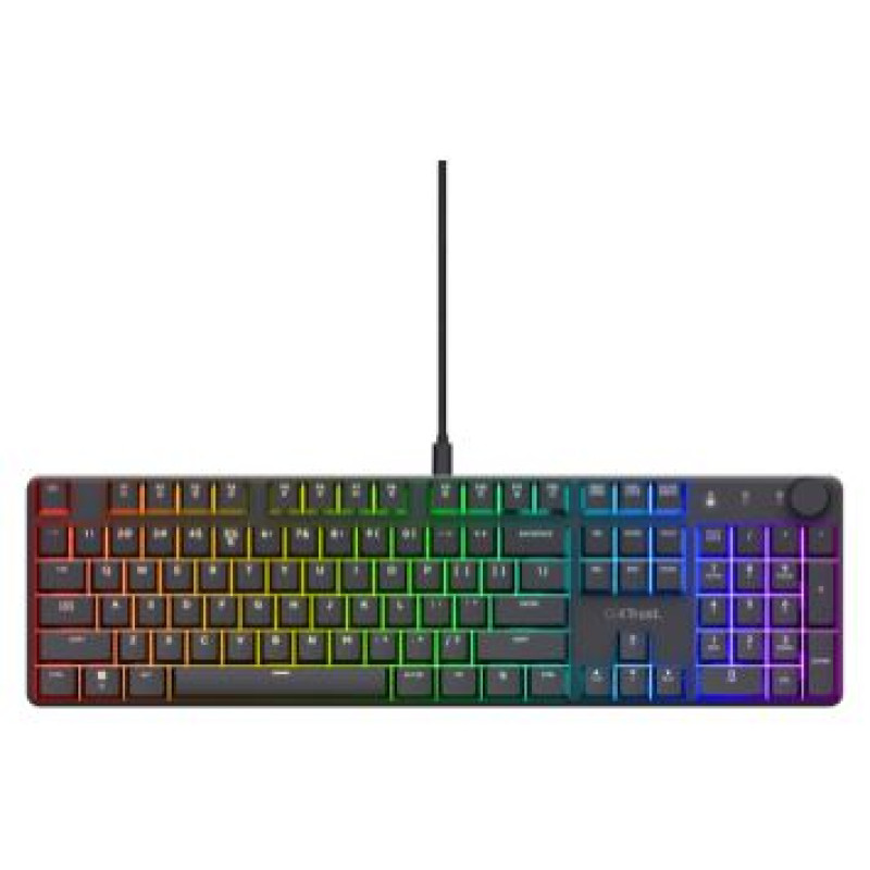 Trust Klaviatūra Trust GXT 866 Torix Black