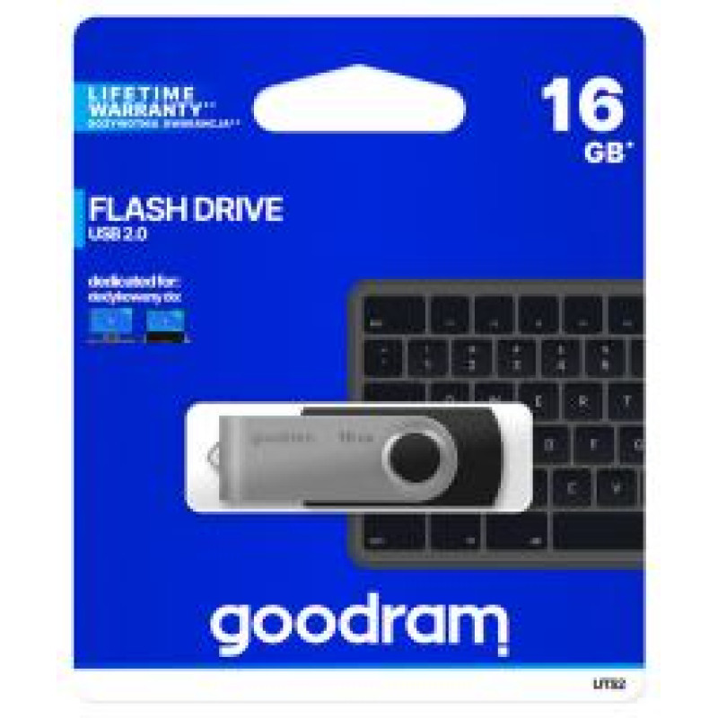 Goodram UTS2 16GB USB 2.0 Black