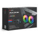 Savio Dzesētājs SAVIO VELOX 240mm ARGB CPU liquid cooler 250W Melns