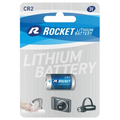 Rocket CR2 Blistera iepakojumā 1gb.