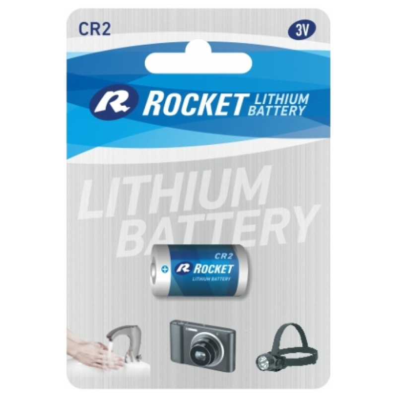Rocket CR2 Blistera iepakojumā 1gb.