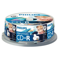 Philips CD-R 80 700MB CAKE BOX 25