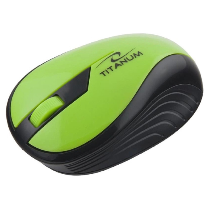 Titanum Titanium TM114G GREEN 1000DPI OPTISKĀ BEZVADU DATORPELE