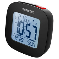 Sencor SDC 1200 B Pulkstenis ar modinātāju un termometru