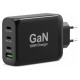 Port Lādētājs Port Power Delivery and Quick Charge 120W GaN USB-C & USB-A Black
