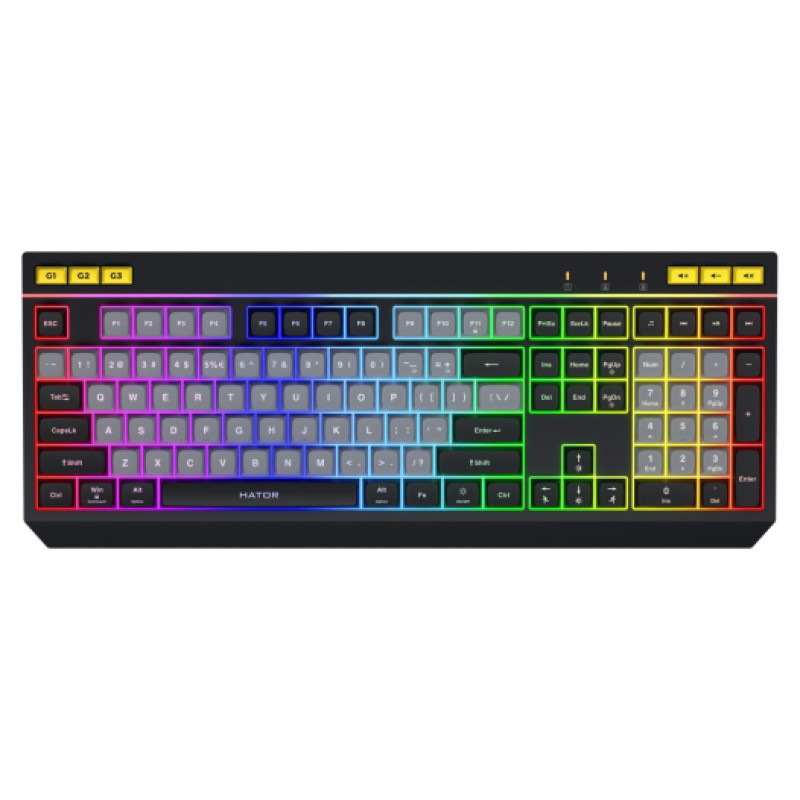 Hator HTK401US Icefall Spēļu klaviatūra ENG