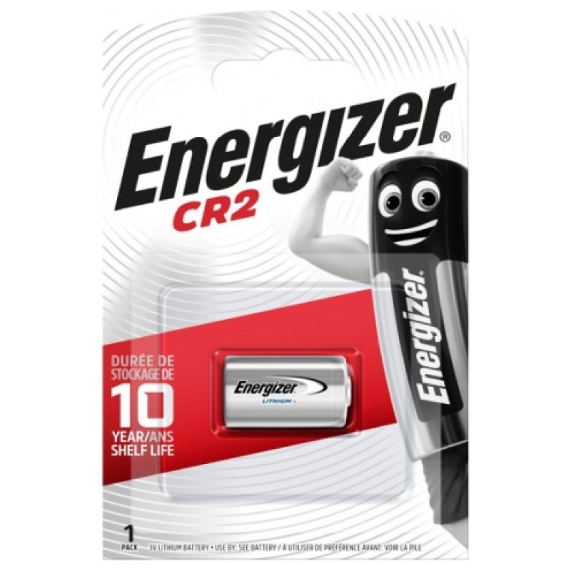 Energizer CR2 BLISTERA IEPAKOJUMĀ 1GB.