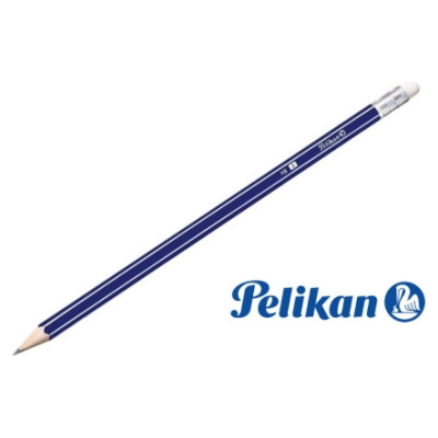 Pelikan Grafīta zīmulis HB ar dzē&scaron;gumiju (979393)