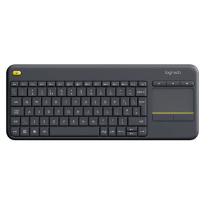 Logitech Klaviatūra Logitech Wireless Touch K400 Plus Black US