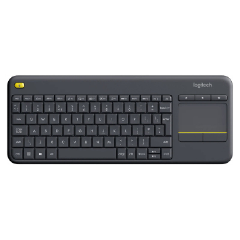Logitech Klaviatūra Logitech Wireless Touch K400 Plus Black US
