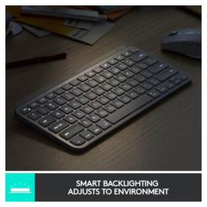 Logitech Klaviatūra Logitech MX Keys Mini Graphite