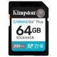 Kingston Atmiņas karte Kingston 64GB SDXC Canvas Go Plus Gen4