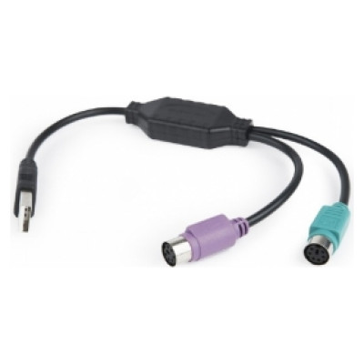 Gembird USB Male - 2 x PS/2 Female