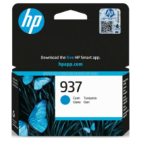 Hewlett-Packard Tintes kārtridžs HP 937 Cyan