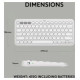 Logitech Klaviatūra Logiteh Pebble Keys 2 K380s Tonal White
