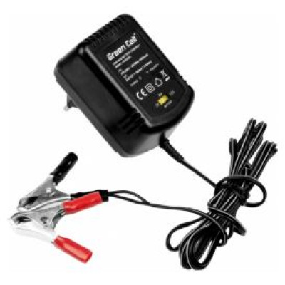 Green Cell Akumulatora lādētājs Green Cell for AGM Gel and Lead Acid 2V / 6V / 12V (0.6A)