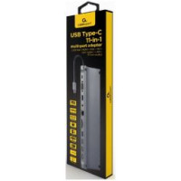 Gembird Dokstacija Gembird USB Type-C 11-in-1