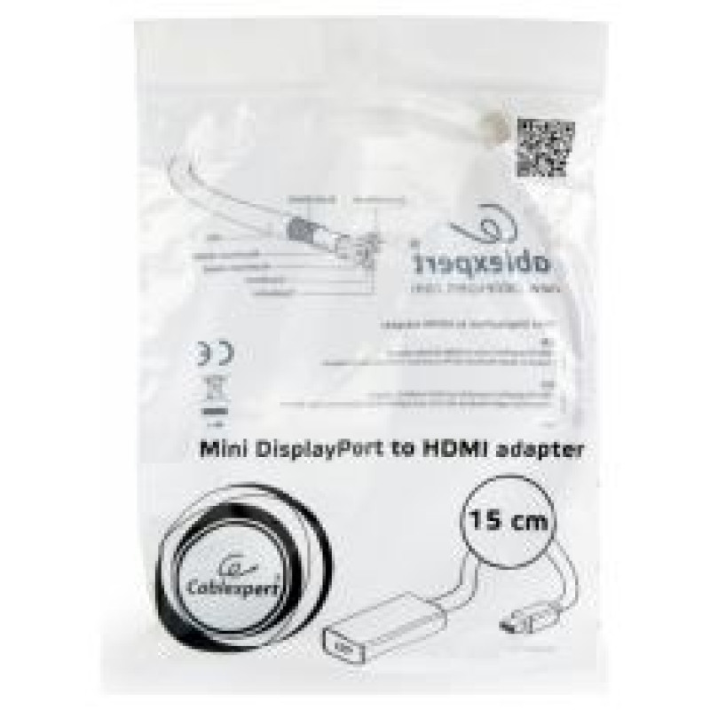 Gembird Mini DisplayPort - HDMI White