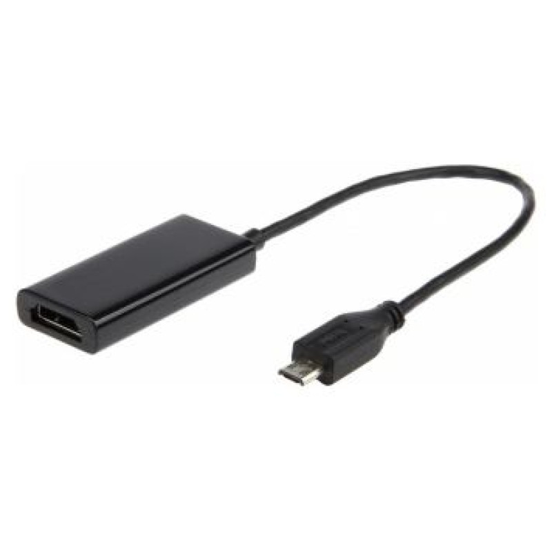 Gembird Micro USB Male - HDMI Female Full HD 16cm