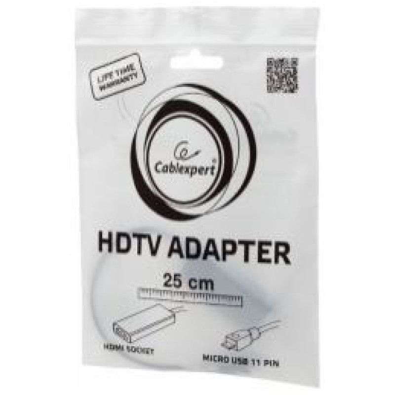 Gembird Micro USB Male - HDMI Female Full HD 16cm