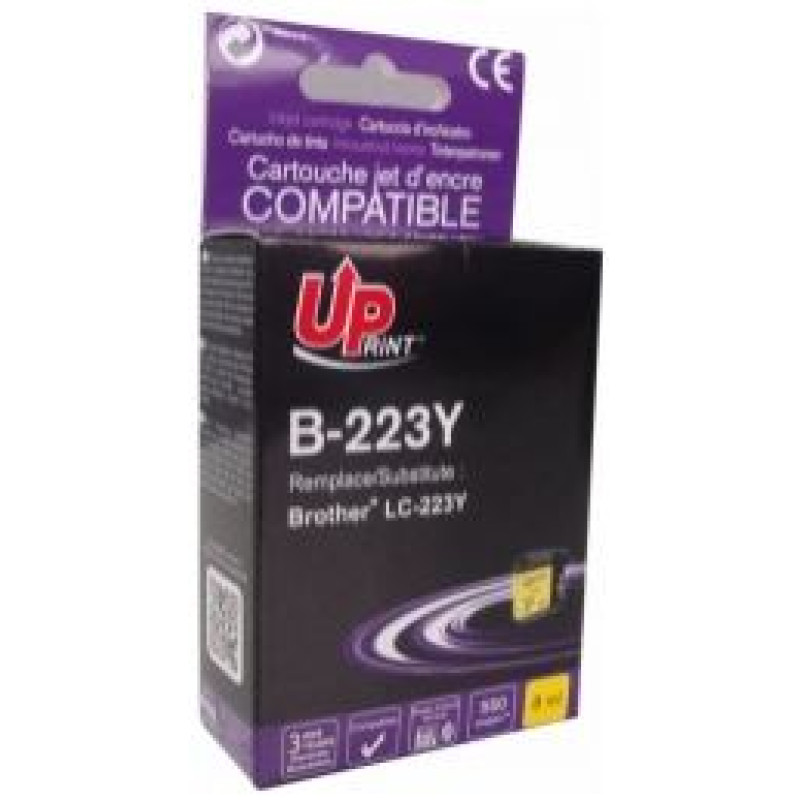 Uprint Tintes kārtridžs UPrint Brother B-223Y Yellow