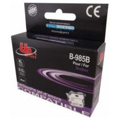 Uprint Tintes kārtridžs UPrint Brother LC985B Black