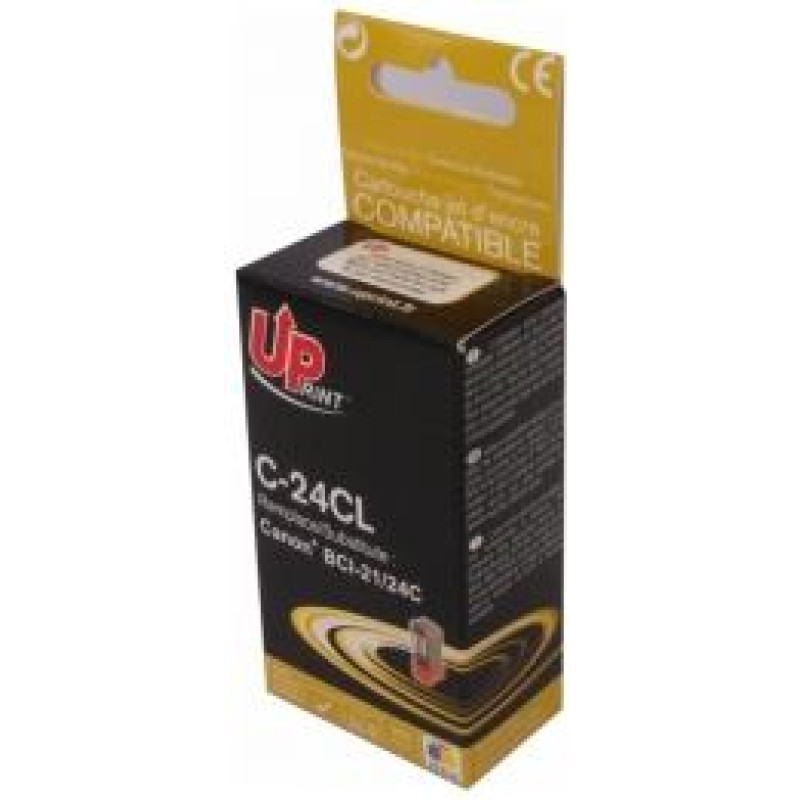 Uprint Tintes kārtridžs UPrint Canon BCI-24C Colour