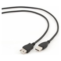Gembird Kabelis Gembird USB Male - USB Female 3m Black