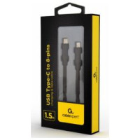 Gembird USB Type-C Male - 8-pin Male 1.5m Black