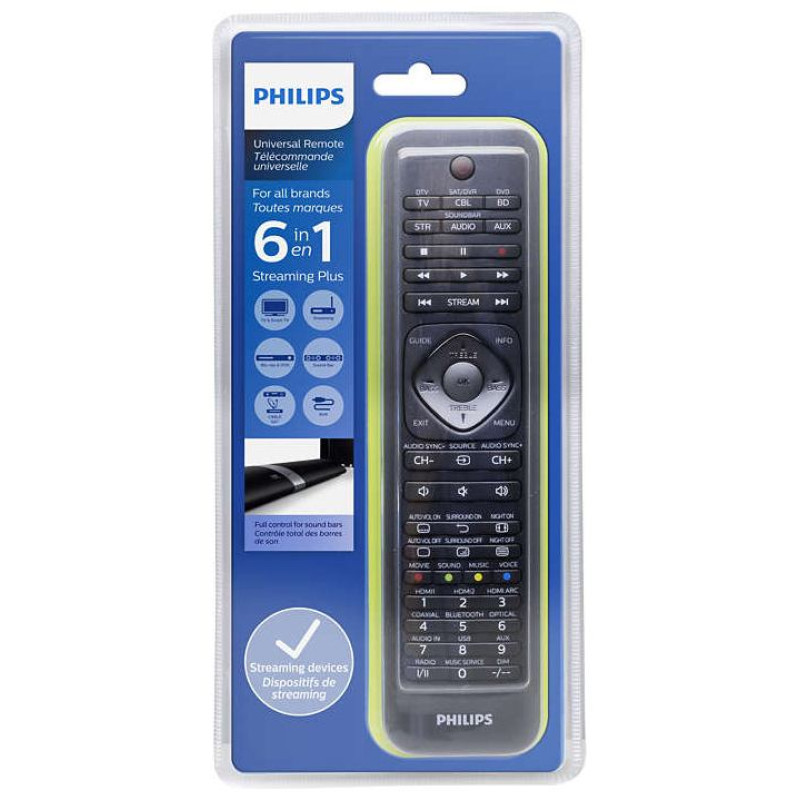 Philips SRP5016/10 Universālais tālvadības pults 6in1
