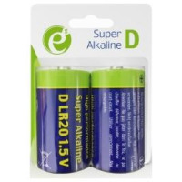 Energenie Alkaline D LR20 2-pack