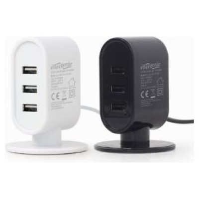 Energenie USB Desktop Charger Black/White Mix