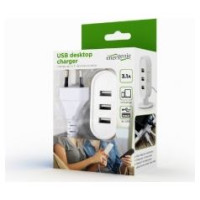 Energenie USB Desktop Charger Black/White Mix