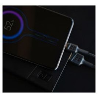 Green Cell GC PowerStream USB Male - Micro USB Male Fast Charging 1.2m Black