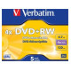 Verbatim Matricas DVD+RW SERL Verbatim 4.7GB 4x 5 Pack Jewel