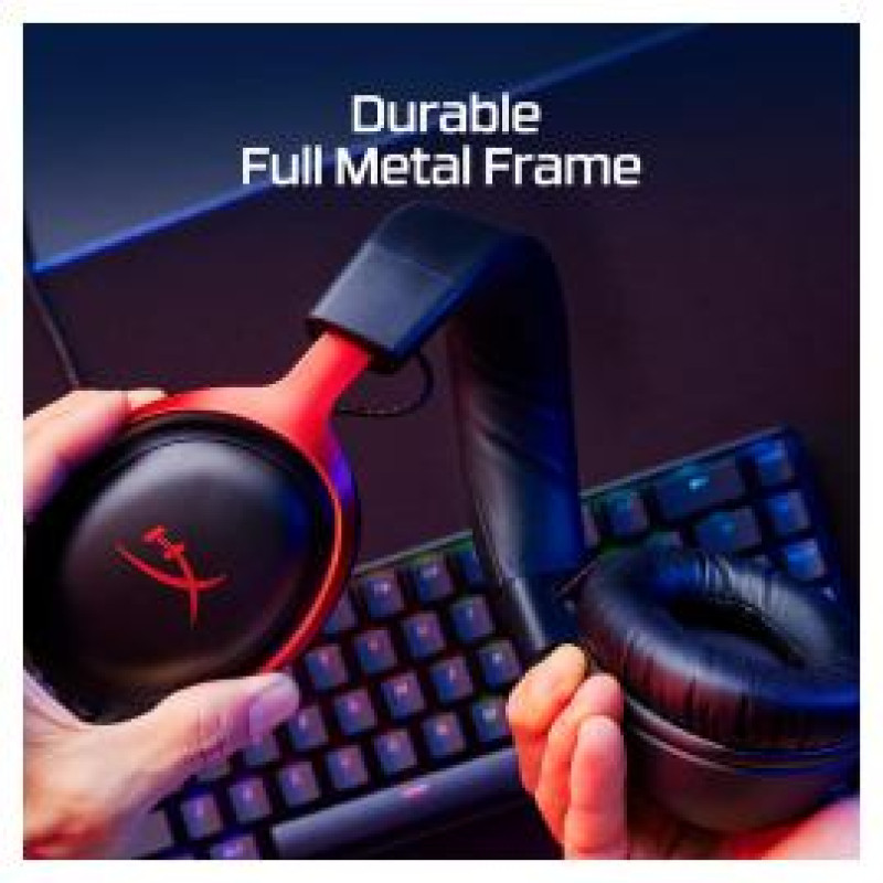 Hyperx Austiņas HyperX Cloud III Black / Red