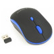 Gembird MUSW-4B-03 Wireless Black/Blue
